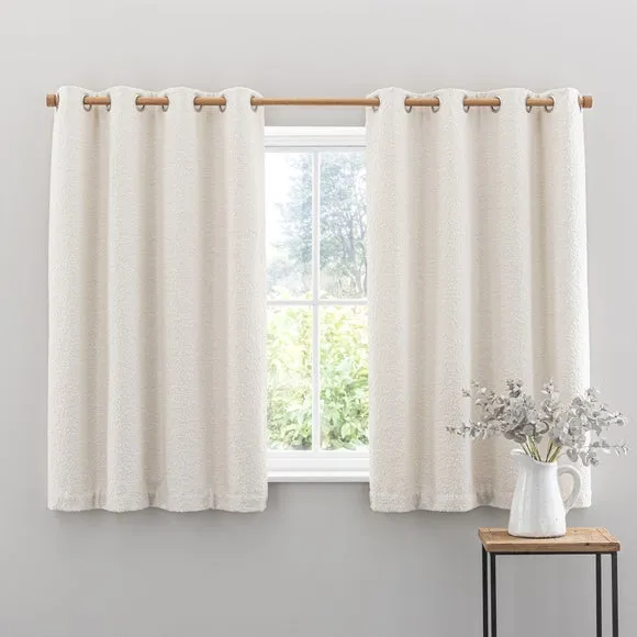 Churchgate Woodhouse Boucle Eyelet Curtains (Blackout Available) 5