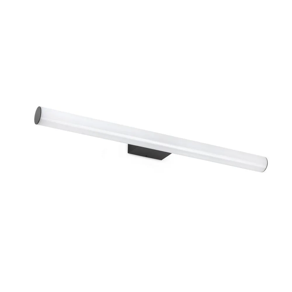 Netlighting Volga Integrated LED Picture Light Wall Light Black 3000K IP44