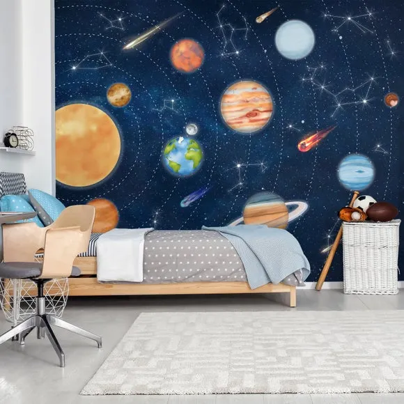 Solar System Mural 3