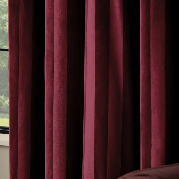 Paoletti Regency Stripe Eyelet Curtains 4