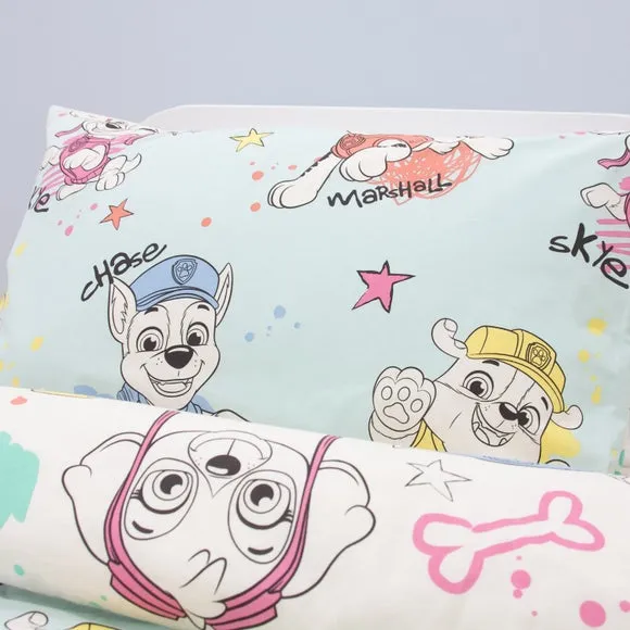 Paw Patrol Scribbled Duvet Cover & Pillowcase Set 4