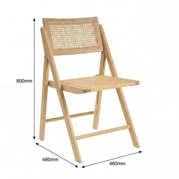 Ashton Rattan Dining Chair 6