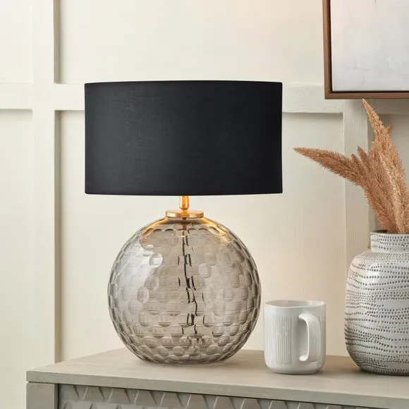 Pacific Lifestyle Camille Art Deco Harry Round Table Lamp