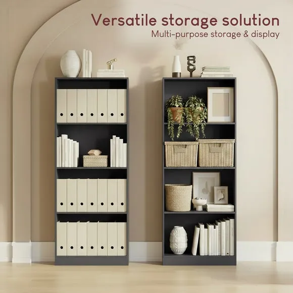 Cambridge 4 Tier Large Bookcase 5