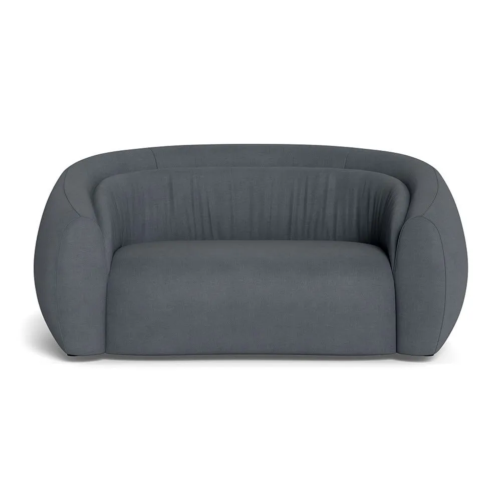 Heal's Flora 2 Seater Sofa Siena Cotton Shale Grey 1