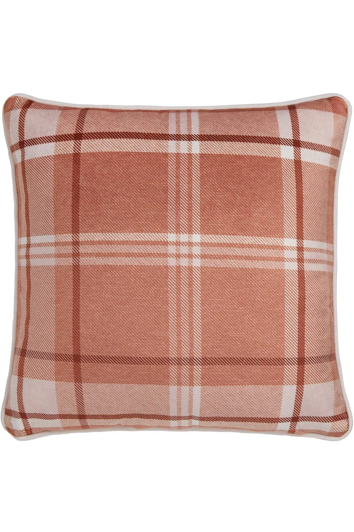 Dreams & Drapes 'Forest Animals' Deer Print Velvet Filled Cushion in Green 3