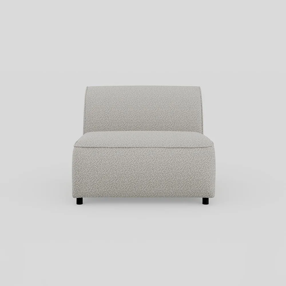 Heal's Aurelie Armless Insert Module Chunky Boucle Ecru