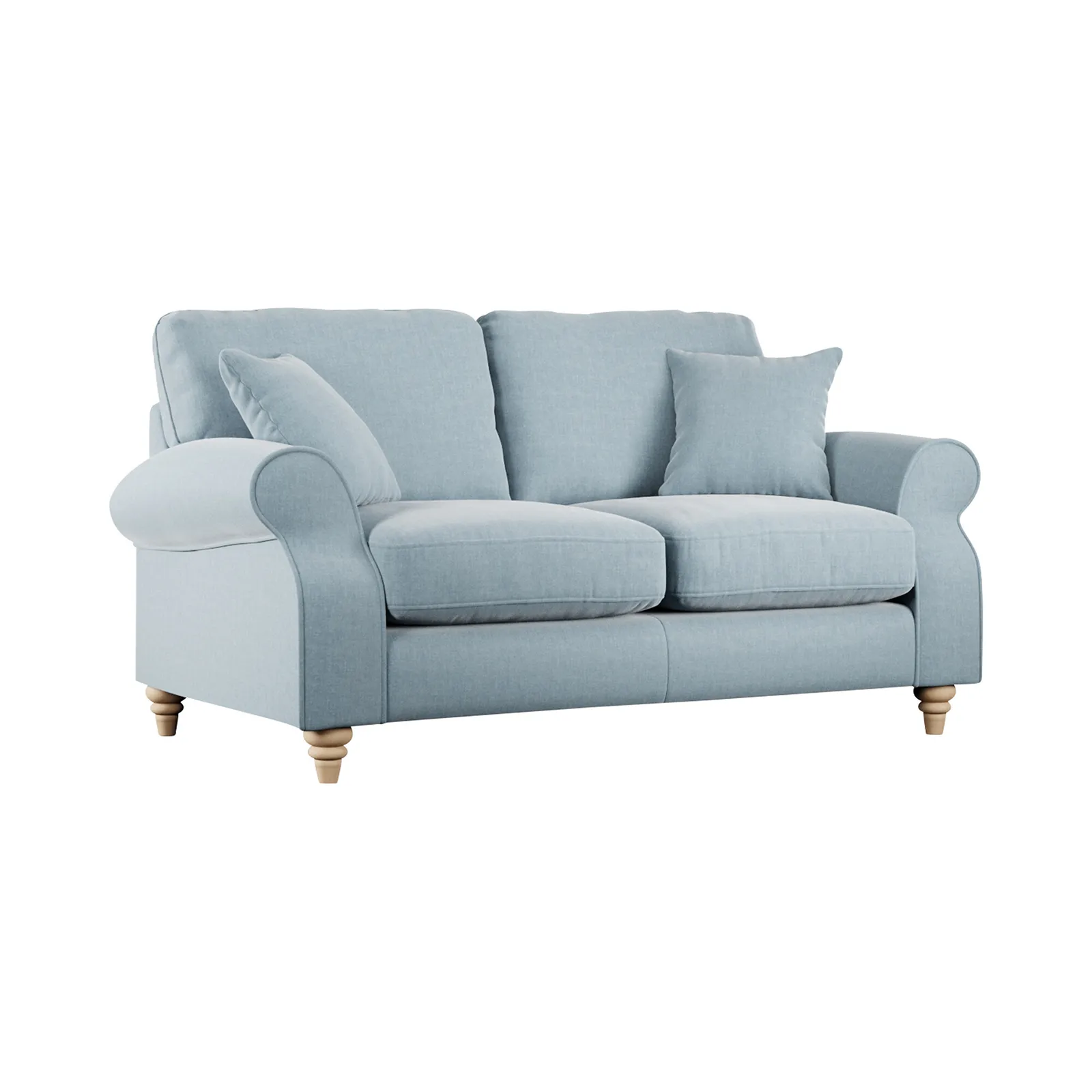 Hattie 2 Seater Sofa, Blue Fabric | Barker & Stonehouse 2