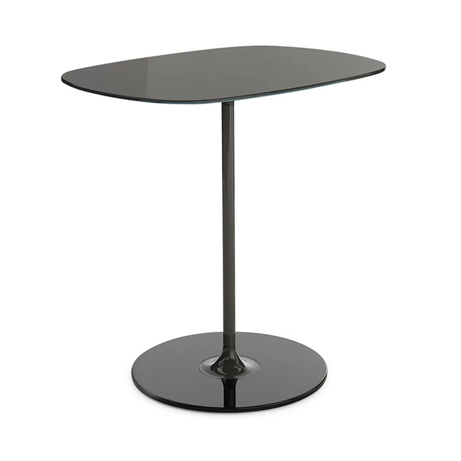 Kartell Thierry Side Table 33X50X50 Black Glass | Barker & Stonehouse 3
