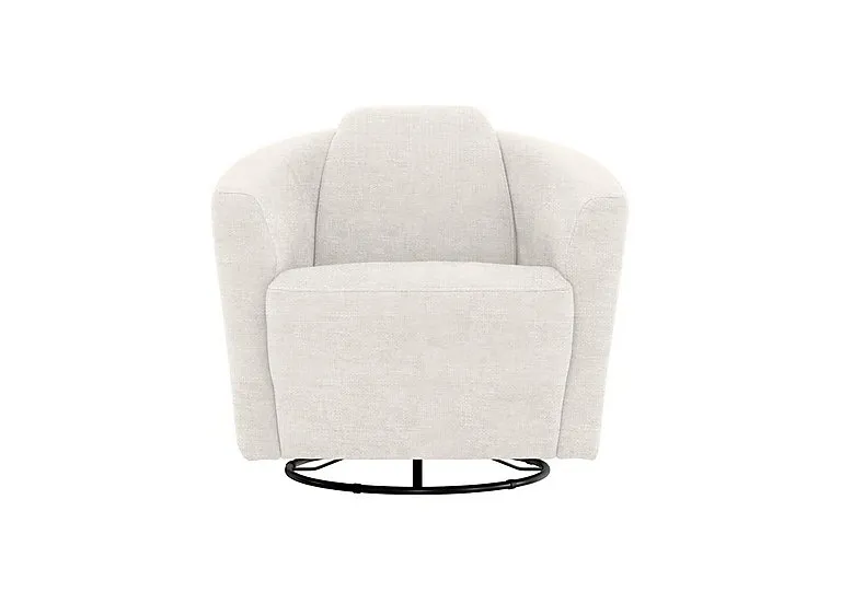 Ketty Fabric Swivel Accent Chair - Living Room Furniture - In Time for Christmas