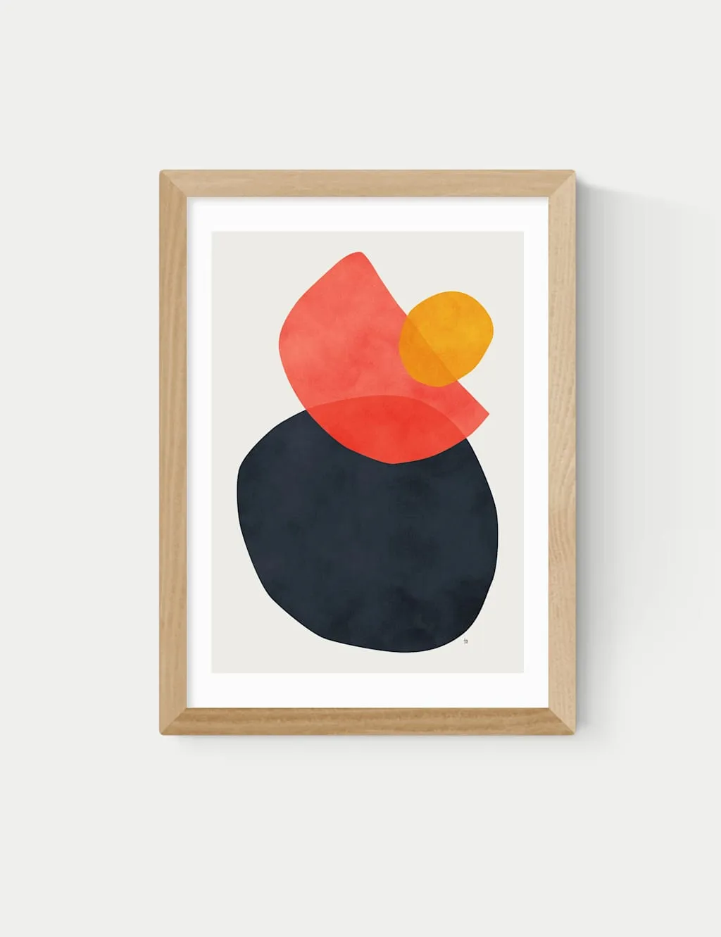East End Prints Balance Framed Art Natural