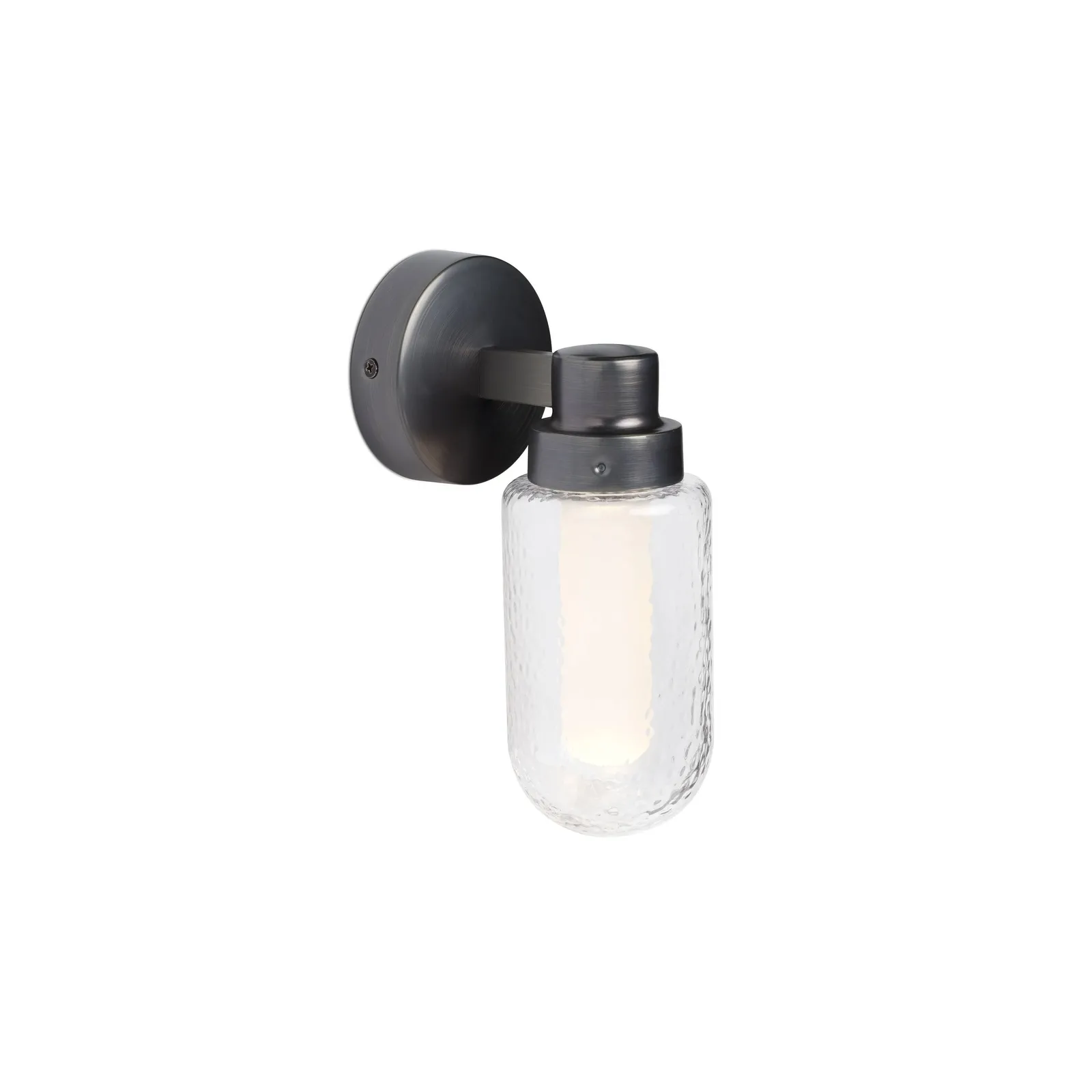 Netlighting Brume Bathroom LED Wall Lamp 3W 2700K IP44 in Black