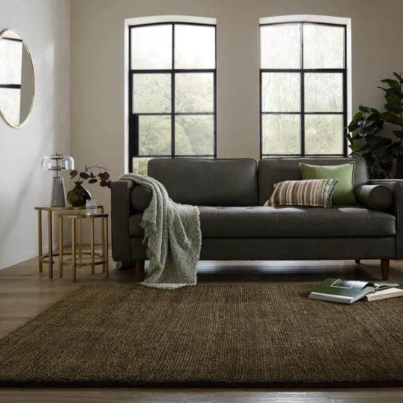 Novah Luxury Ribbed Texture Rug 1