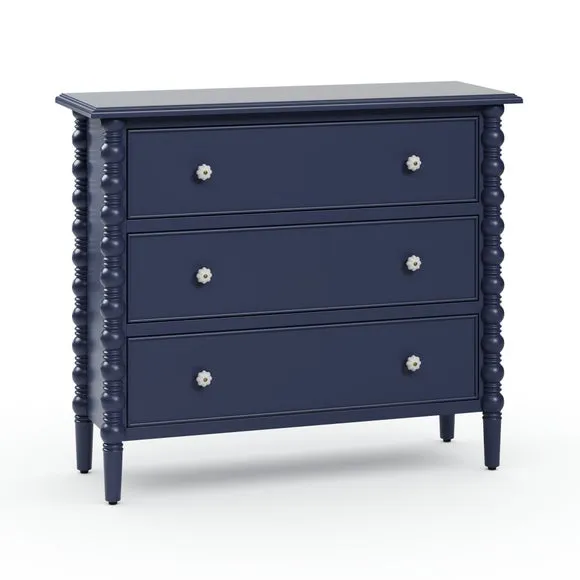 Pippin 3 Drawer Chest, Navy 6