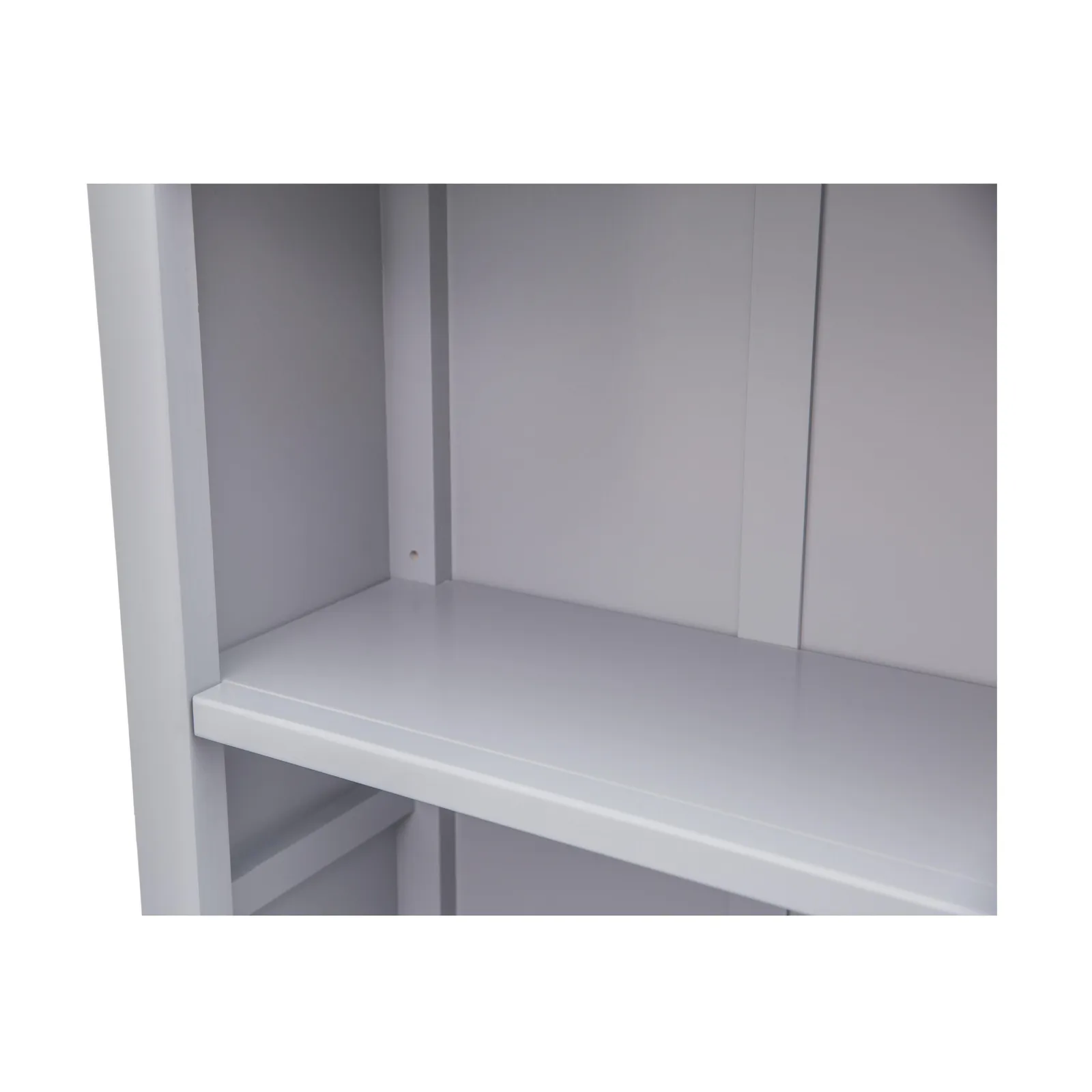 Cabinet Bits Bookcase 180x90x30cm in Grey 3