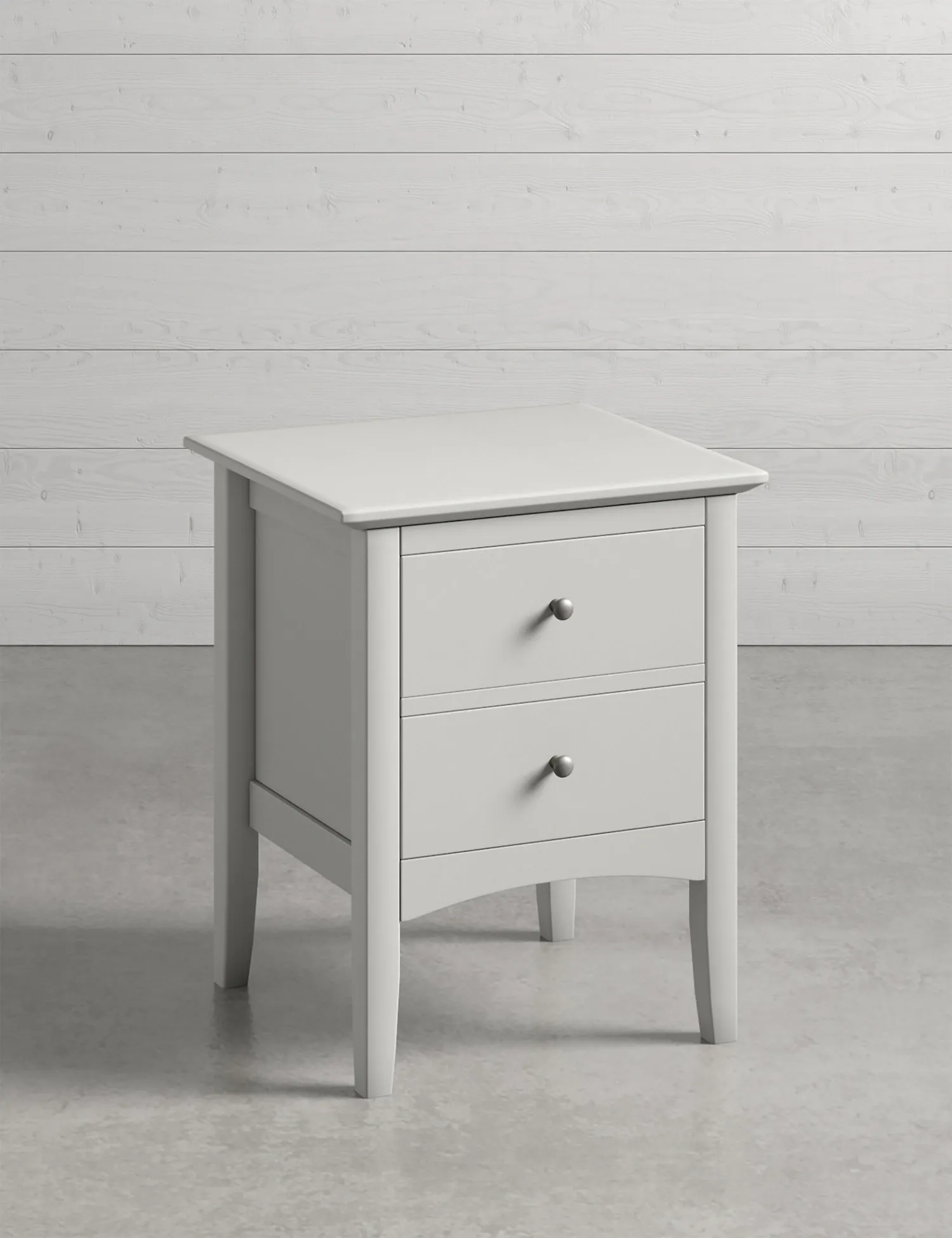 M&S Hastings Grey Bedside Table