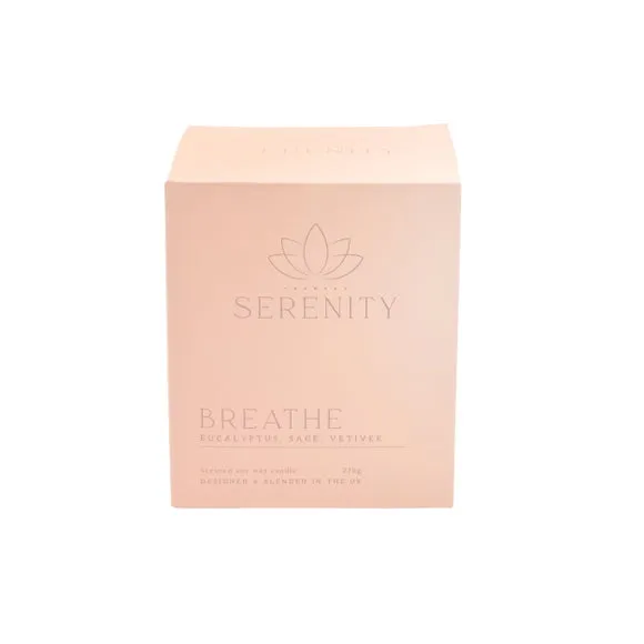 Serenity Breathe Eucalyptus Sage & Vetiver Candle 4