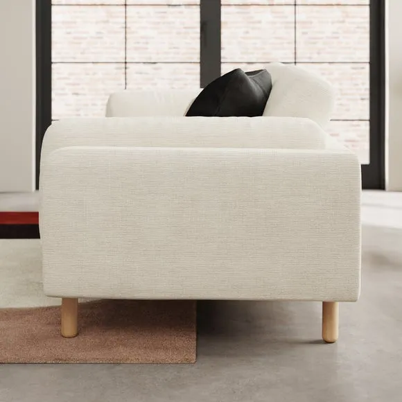 Newton Chunky Tonal Weave 4 Seater Sofa 2