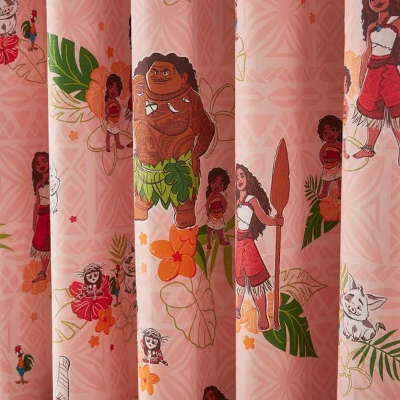 Disney Moana Blackout Eyelet Curtains 3