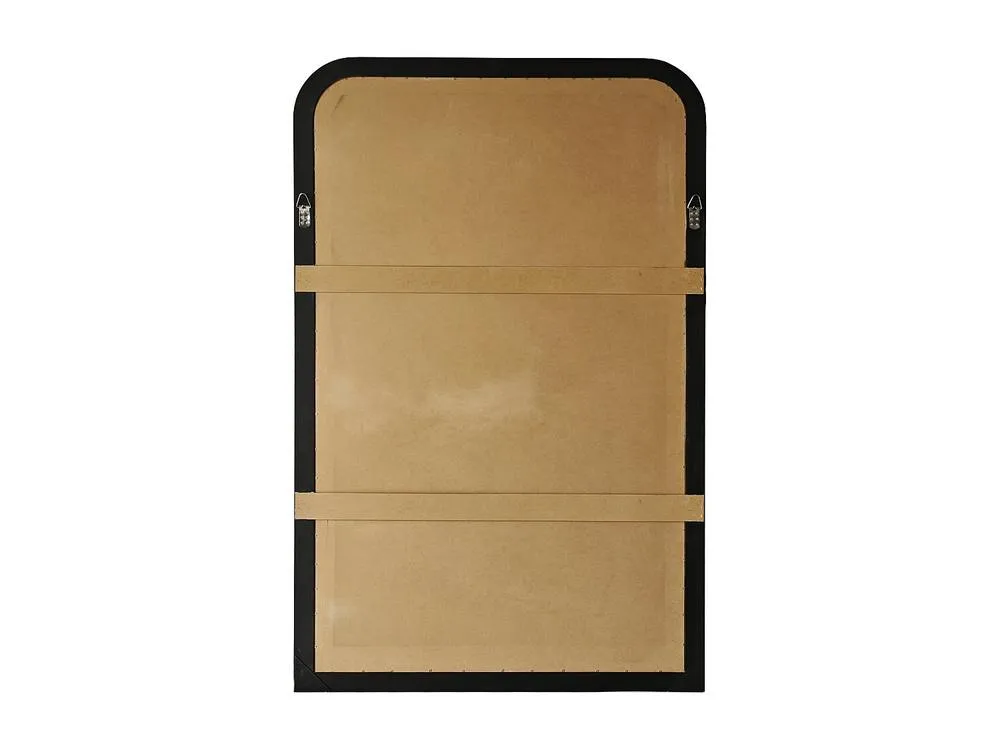 Vente-unique Large Paulownia Wood Mirror - W. 120 X H. 190 Cm - Brass Effect Gold 6