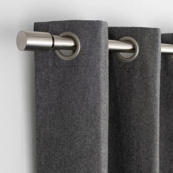 Barrel Extendable Metal Eyelet Curtain Pole 4