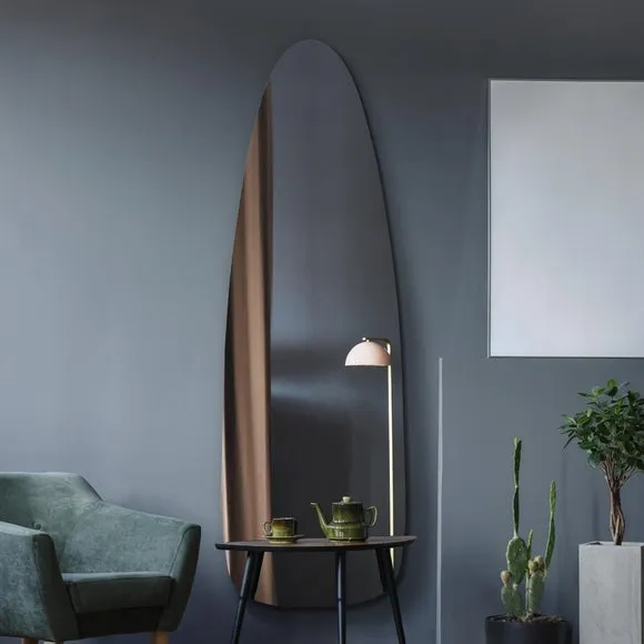 Lacuna Frameless Pond Full Length Wall Mirror 1