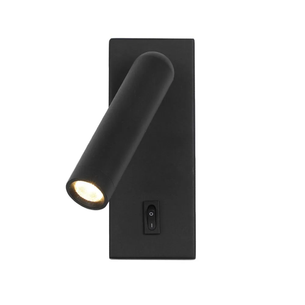 Netlighting Nova Reading Wall Light Black 3000K Warm White