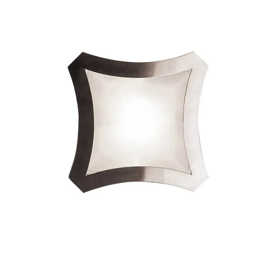Netlighting Alaska CeilingWall 3 Light L1SGU10 Satin Nickel in Grey