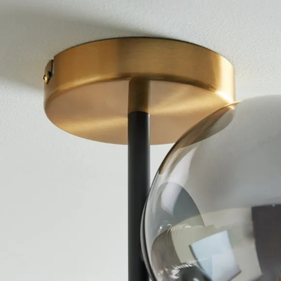 Ophir 3 Light Semi Flush Ceiling Light 4