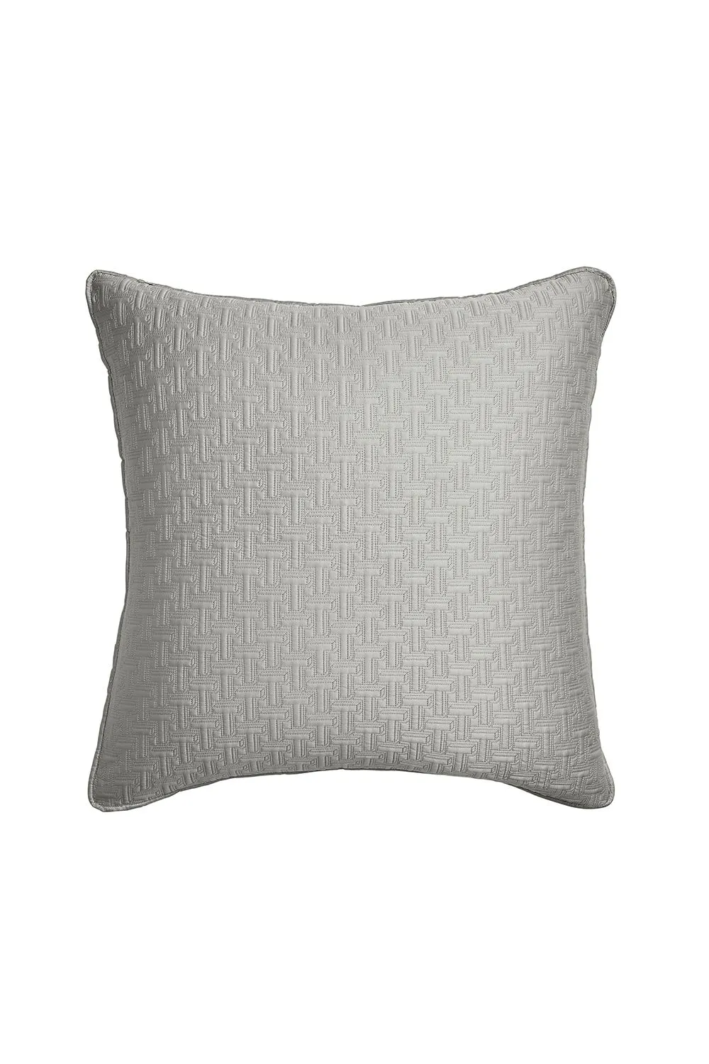 Ted Baker 'T Quilted' Pillow Sham in Silver