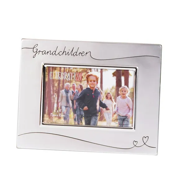 Grandchildren Silver Photo Frame 2