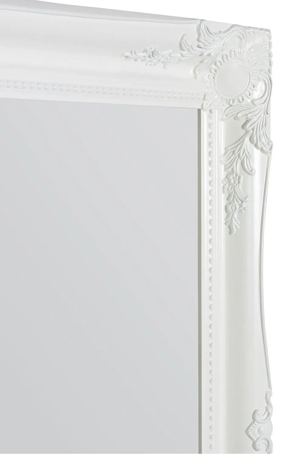 MirrorOutlet "Hamilton" White Shabby Chic Decorative Design Large Wall Mirror 137cm x 76cm 3