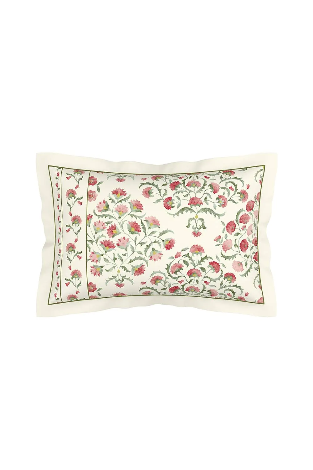 Sanderson 'Ottoman' Cotton Duvet Cover Set in Cream 3