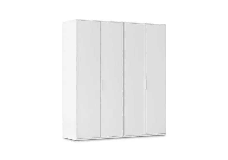Cadre 201cm 4 Door Hinged Wardrobe - Alpine White