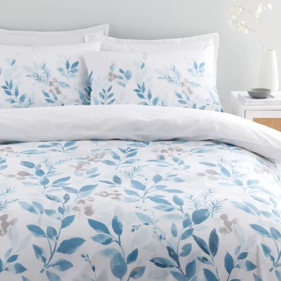 Abeny Leaves Cotton TENCEL Duvet Cover & Pillowcase Set 2