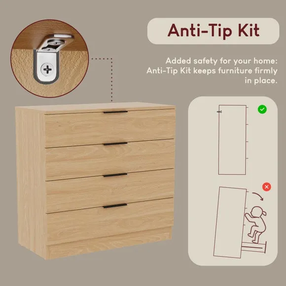 Return - Hayes 4 Drawer Chest 5