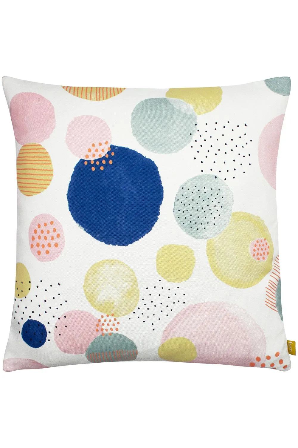 Furn Dottol Geometric Abstract Circles Cushion