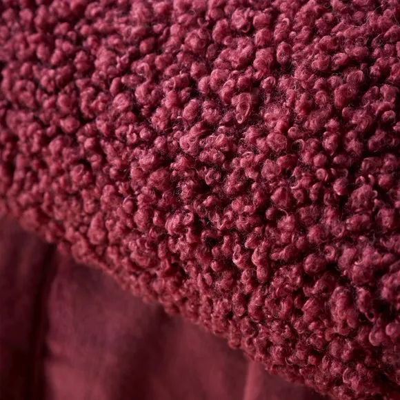 So Soft Velvet Boucle Throw Blanket 130cm x 170cm 2