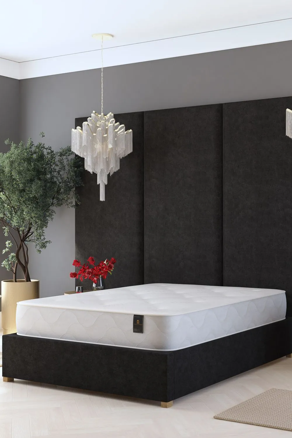 Laurence Llewelyn-Bowen Hotel Quality 1000 Pocket Mattress in White 2