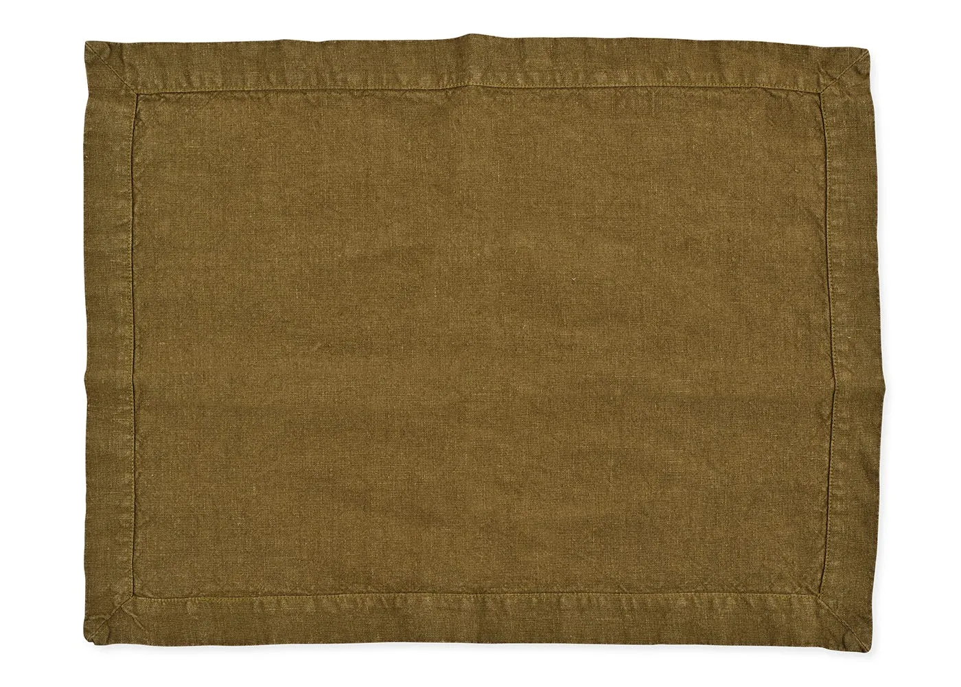 Heal's Linen Placemat Green