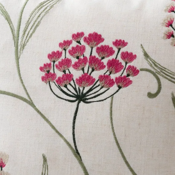 Embroidered Allium Cushion 2