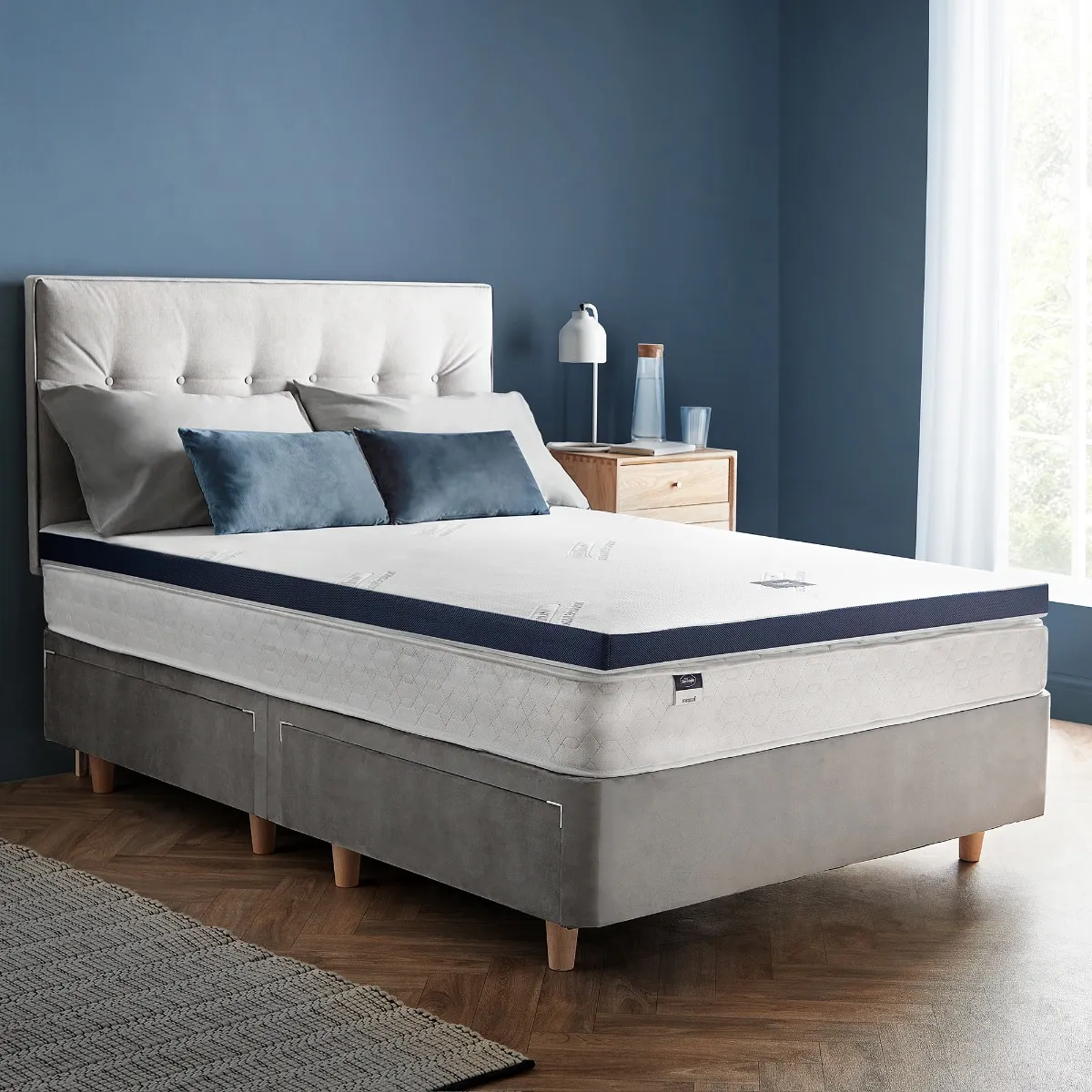 Silentnight Wellbeing Cool Touch Topper - super King