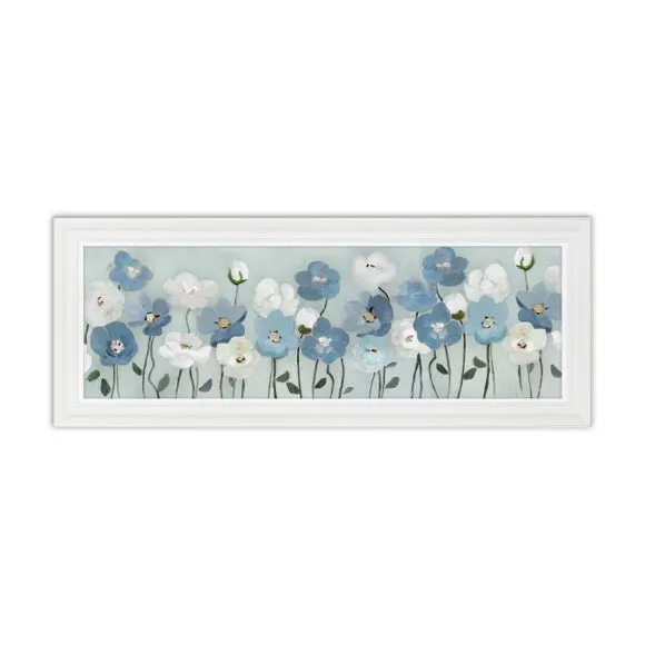 Blue Meadow Framed Print 2