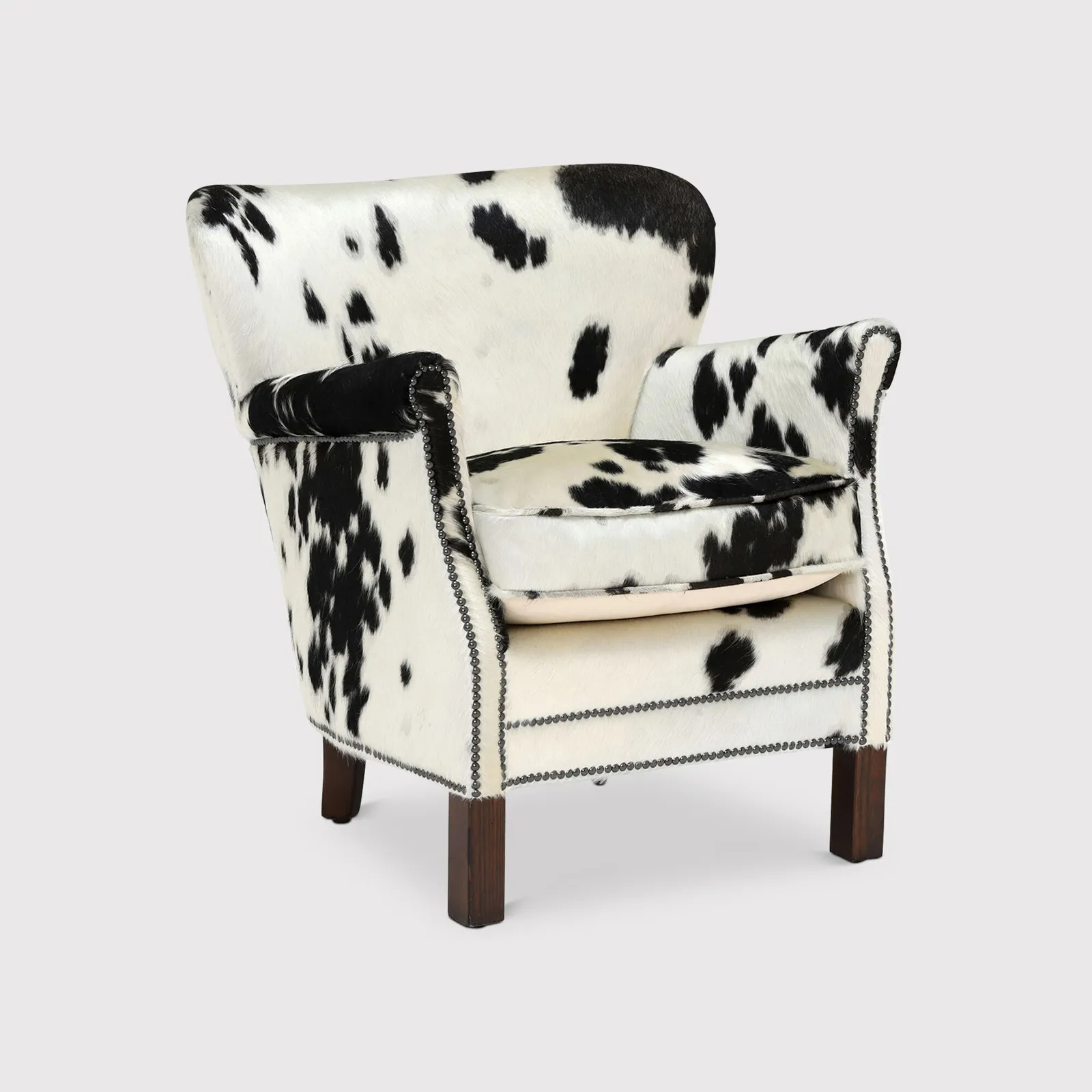 Timothy Oulton Professor Armchair, White Leather | Barker & Stonehouse
