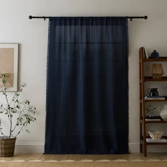 Bondi Raw Edge Slot Top Voile Panel 4