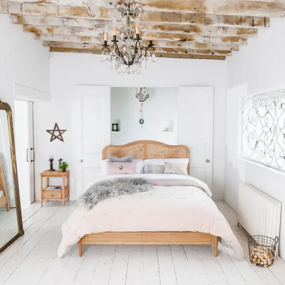 Leonie Rattan Bed Frame 1