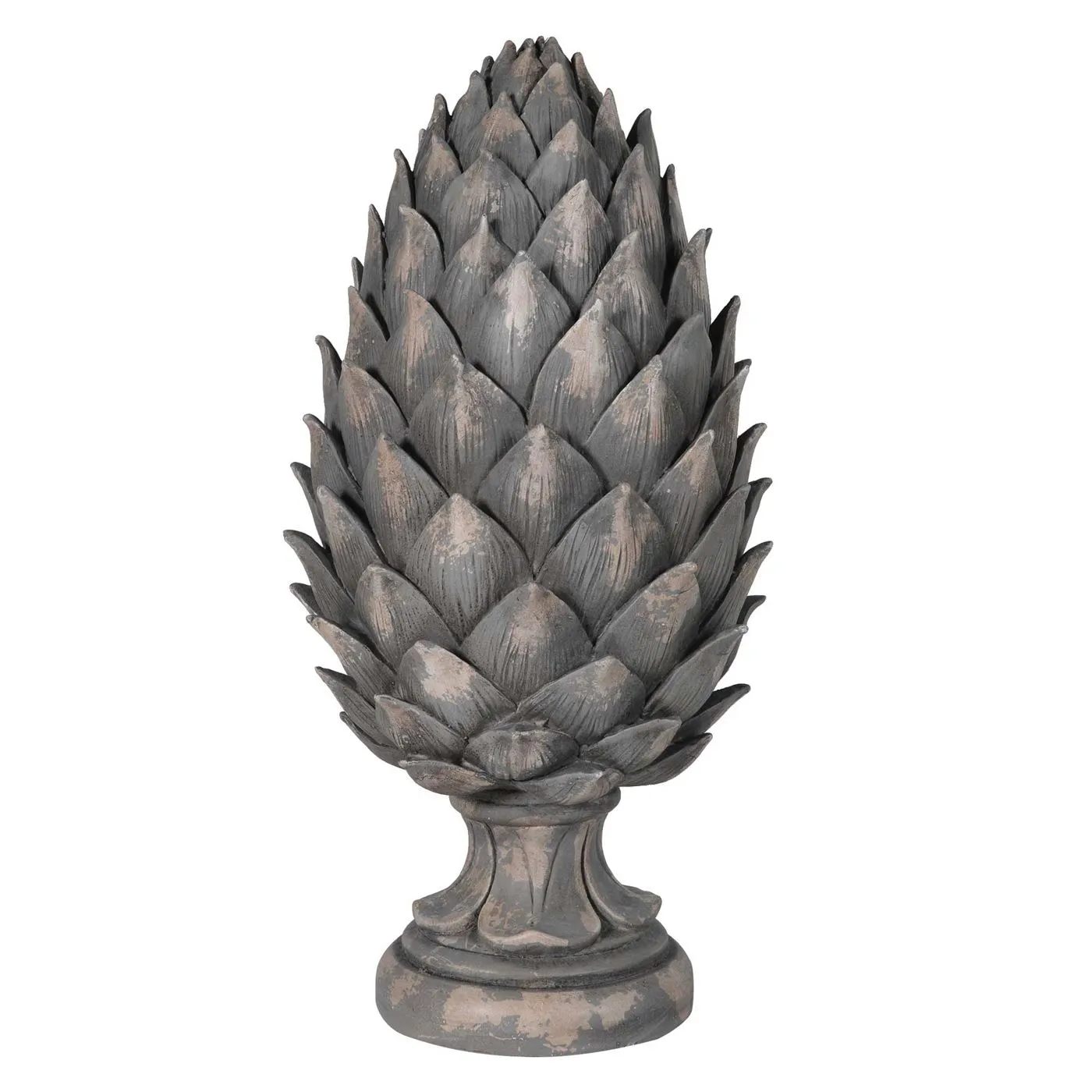 Tall Closed Pine Cone Decoration