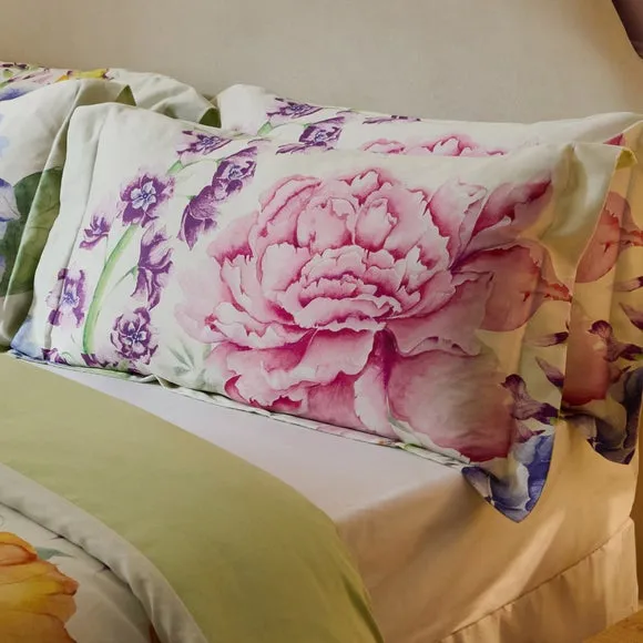Idalia Floral 100% Cotton Duvet Cover and Pillowcase Set 3