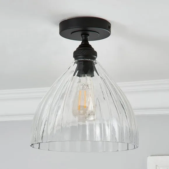 Churchgate Allexton Flush Ceiling Light 2