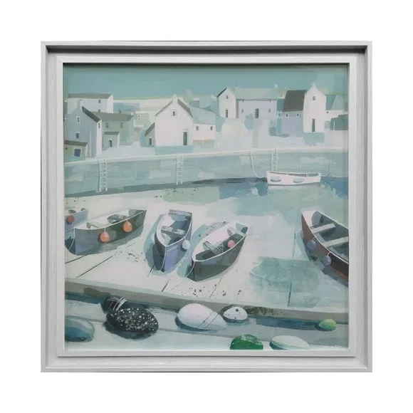 Pebble by Claire Henley Framed Canvas 3